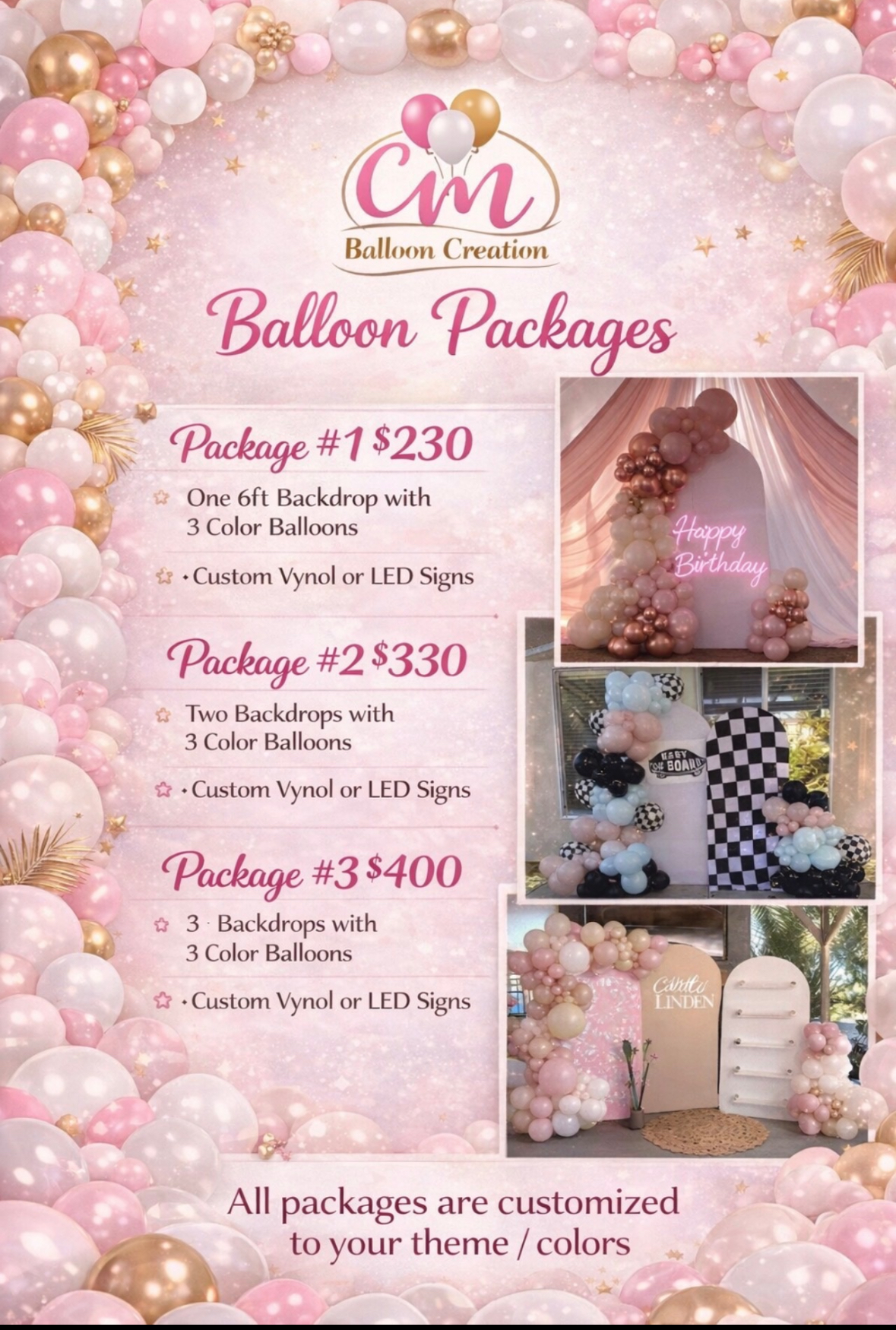 Balloon Packages